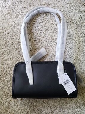 NWT Black Coach Swing Bag